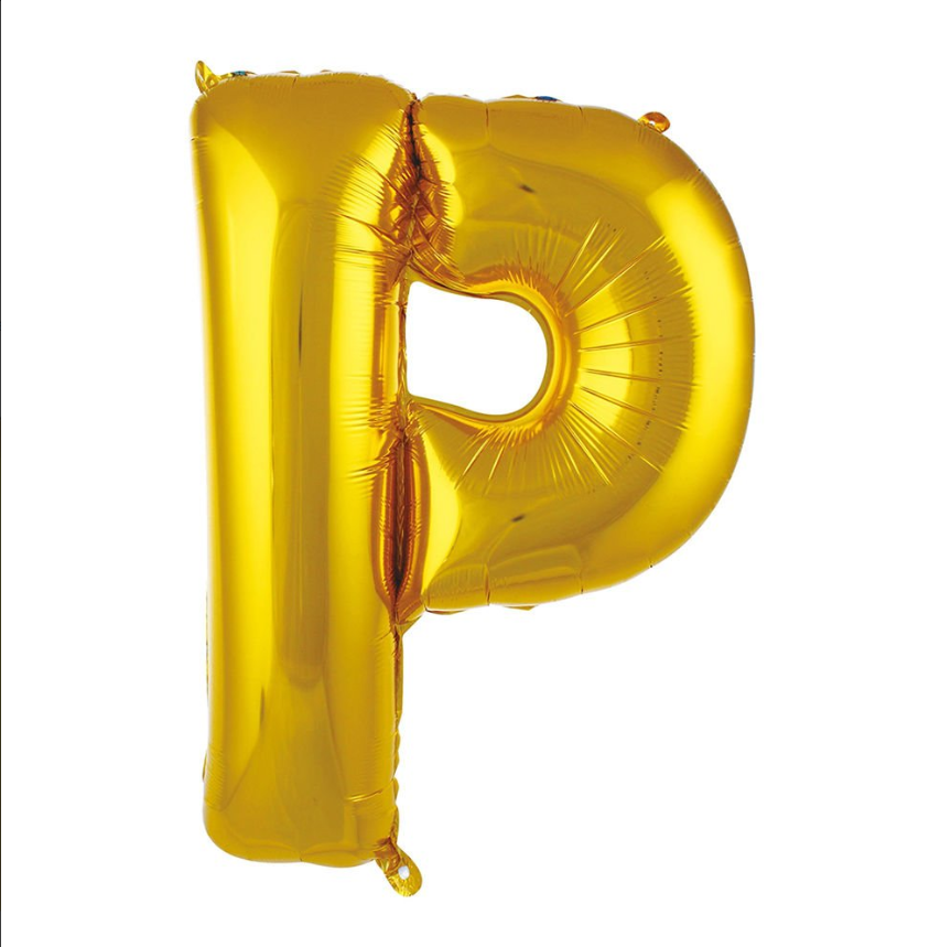 Folyo Balon Gold P 34 İnç 76 Cm